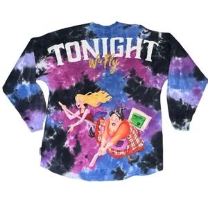 Disney Spirit‎ Jersey Adult Sz MD Halloween Sanderson Hocus Pocus Colorful